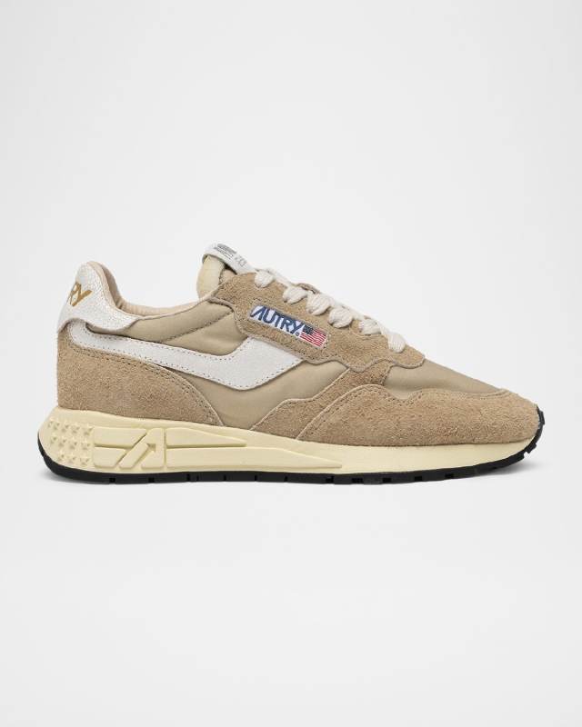 Reelwind Suede Retro Trainer Sneakers